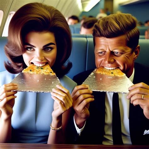 John F Kennedy and Jackie Kennedy enjoying a romantic sheet metal ...