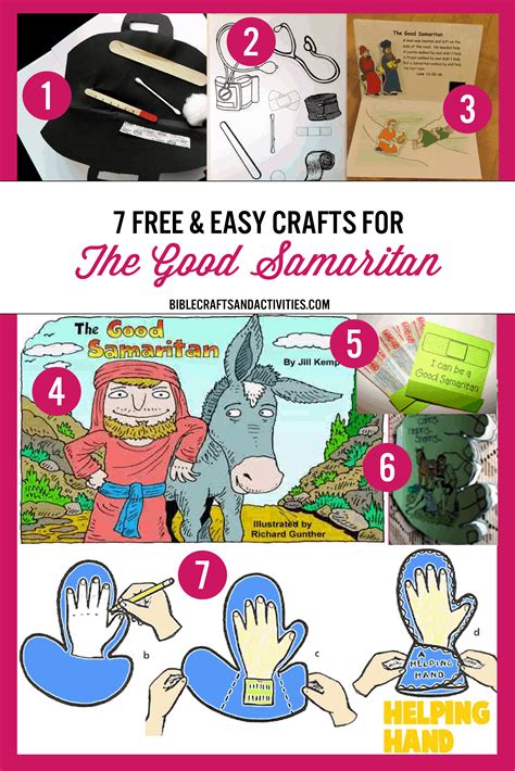 Sunday School Crafts for The Good Samaritan - Bible Crafts and Activities