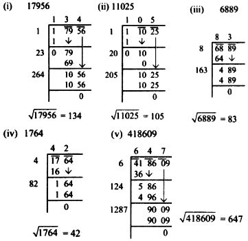 Image result for Finding Square Root by Long Division Method