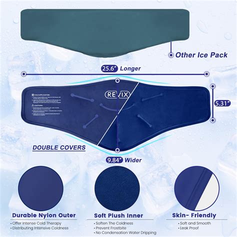 Snapklik.com : XL Neck Ice Pack For Injuries Reusable, Hot And Cold ...