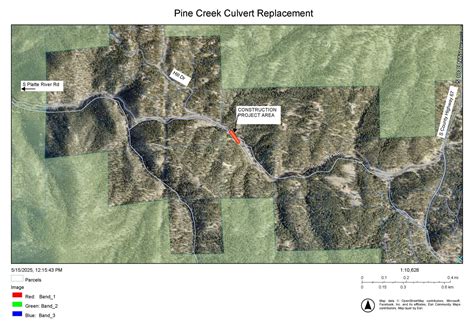 Pine Creek Road & Hwy 67 Culvert Replacement Project - Douglas County