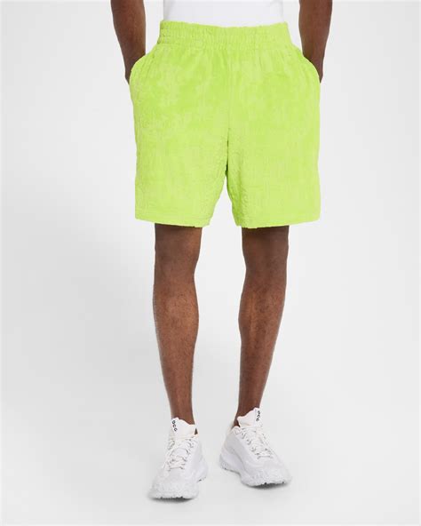 PURPLE Men's Terry Toweling Pull-On Shorts | Neiman Marcus