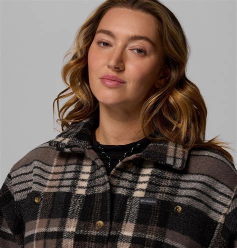Women's Wildest Venture Long Fleece Coat - Plus Size | Columbia