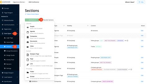 How to Divide Sections Pages Menus 的图像结果