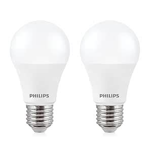 Buy Philips 12-Watts LED Bulb E27 Base (Crystal White, Pack of 2 ...