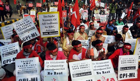 Protest against Citizenship (Amendment) Bill, 2016 at Delhi | Peoples ...
