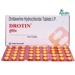 Drotin Tablet | Uses, Side Effects, Price | Apollo Pharmacy