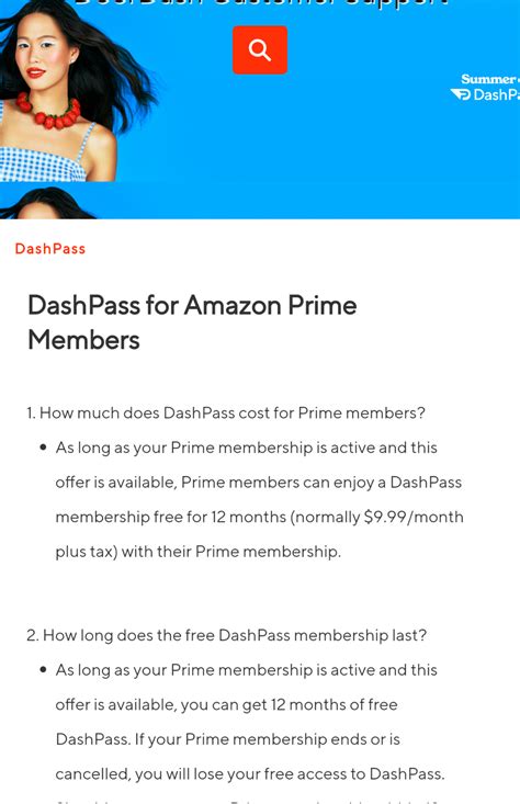 Door Dash Pass is free with Amazon Prime : r/doordash