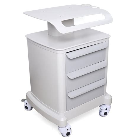 Buy DYRABREST Salon Trolley Stand Cart Assembled with 3 Drawers Wheels ...