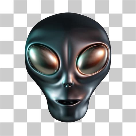 Alien Head Logo PSD, High Quality Free PSD Templates for Download