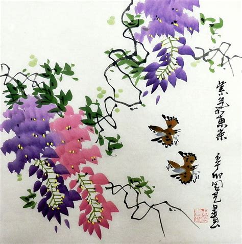 吴东 小六尺《鸿运当头》聚宝盆山水画 - 聚宝盆山水画 - 99字画网