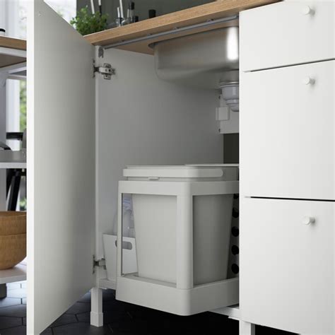 ENHET base cb f sink, white, 60x60x75 cm (24x24x30") - IKEA