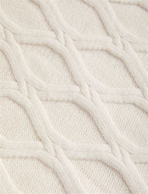 Buy Cloud-Yarn Textured Crew Neck Jumper at Marks & Spencer