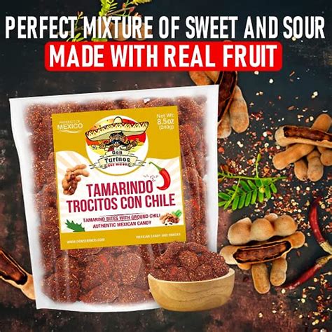 Authentic Tamarindo Candy with Chili | Don Turinos