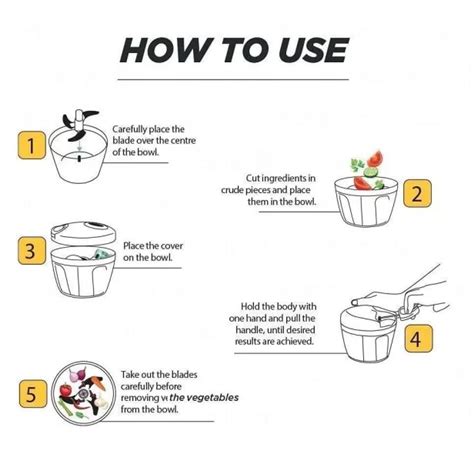 1000ML Plastic Large Handy Vegetable Chopper