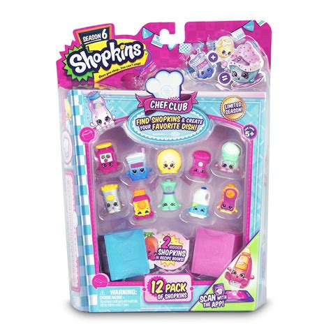 Shopkins - Pack of 12 Chef Club Season 6 : Amazon.in: Toys & Games