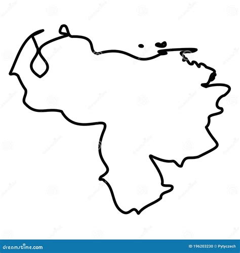 Blank Map Of Venezuela