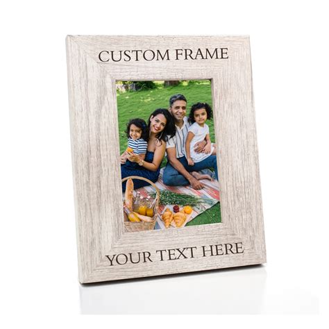 Custom Picture Frame Personalized Picture Frame White 5x7 Picture Frame ...
