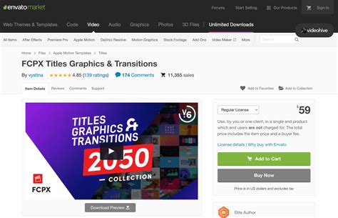 Final Cut Proのプラグインの入れ方とおすすめテンプレート「FCPX Titles Graphics & Transitions」