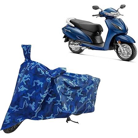 ROMEIZ - Two Wheeler - Scooty - Bike Cover for New Honda Activa 6G DLX ...