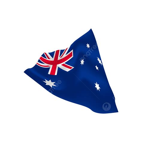 Australia Flag Vector Hd Images, Realistic Australia Flag Vector Design ...