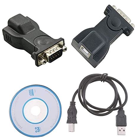 Terabyte USB 2.0 to Serial (9-Pin) DB-9 RS232 Serial Convert Adapter ...