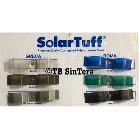 Jual Solartuff Atap Polycarbonate Greca/Roma Trimdeck - 4.2 - 4.2 ...