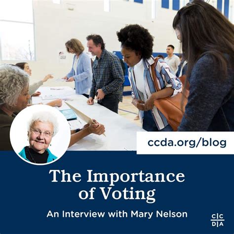 The Importance of Voting: An Interview with CCDA Board Member, Mary Nelson » Christian Community ...