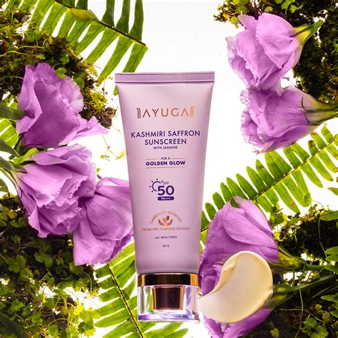 Kashmiri Saffron Sunscreen – Ayuga
