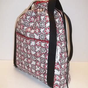 Image result for Bag with Drawstring Top Pattern