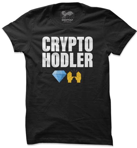 Crypto Hodler T-shirt | Redwolf