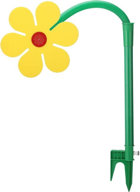 JSNV Crazy Daisy Sprinkler Shaped Garden Sprinkler 720° Rotating Garden ...