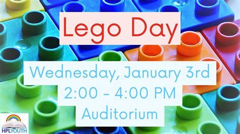 Lego Day: January 2024, 410 76 Dr Harlingen, TX, United States, Texas ...