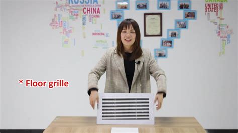 Aluminum Ventilation Grille Air Return Floor Grille - Buy Aluminum ...