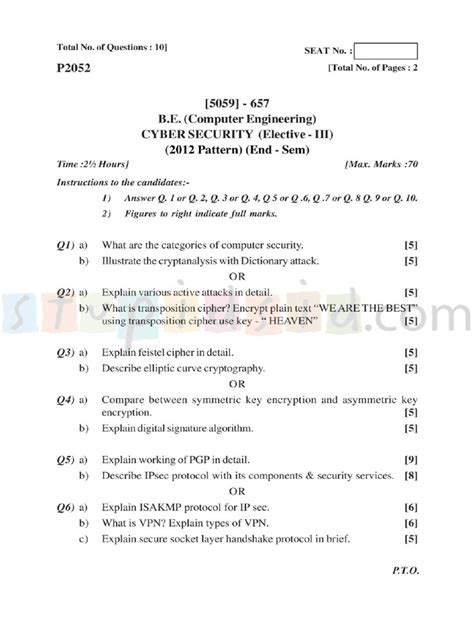 Image result for Question Paper PDF