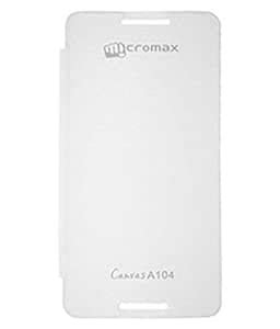 TBZ Premium Flip Cover Case -White for Micromax Fire 2 A104 : Amazon.in ...