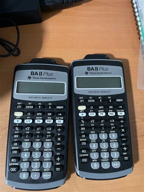 Using BA 2 Plus Calculator 的图像结果