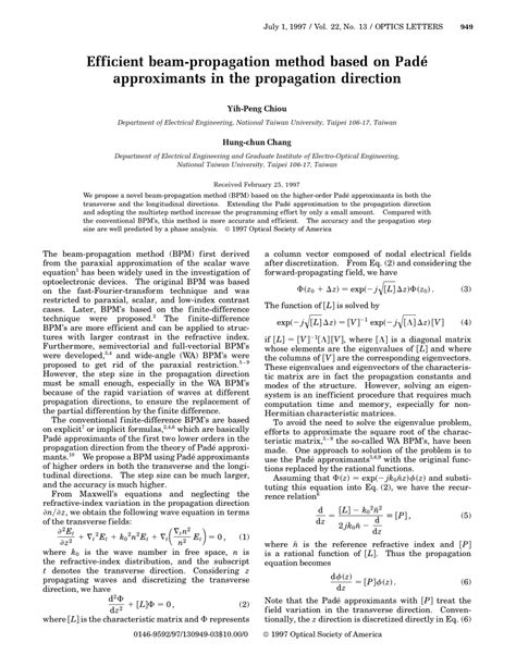 Image result for Beam Propagation Method