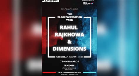 The Black Connection Tour | Bangalore