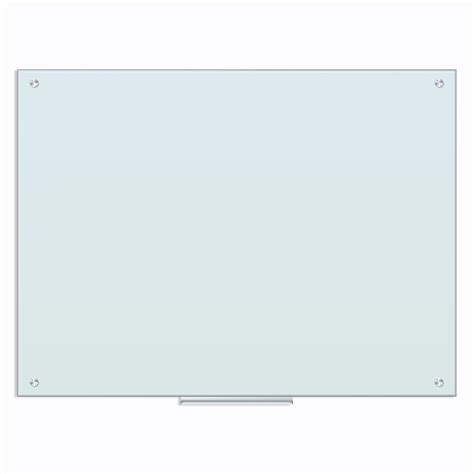 U Brands 36 x 48 in. Glass Dry Erase Board, Whiteboard, Frosted White Surface - Walmart.com