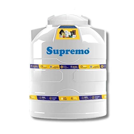 Efficacy supremo Four-layer Roto molded Water tank with Double Lid ...