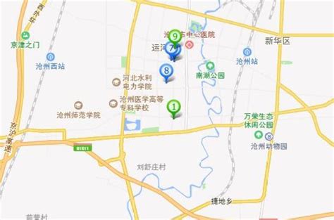 运河区地图,沧州市运河区范围,河北沧州运河区(第11页)_大山谷图库