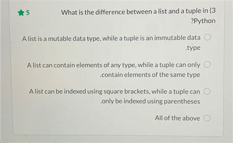 Image result for List and Tuple Difference in Python