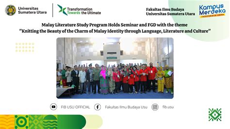 Malay Literature Study Program Holds Seminar And Fgd With The Theme ...