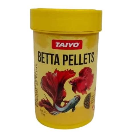 Taiyo Betta Pellet Fish Feed 45 grams Bottle – Onyx Aqua & Pet Studio