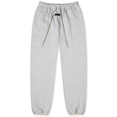 Fear of God ESSENTIALS Sweat Pants Light Heather Grey | END. (US)