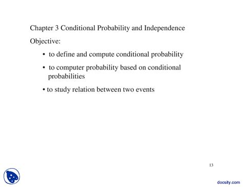 Image result for Conditional Probability and Independence