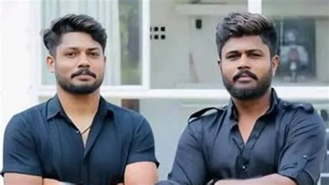Both 'Samsons' to play together; Sanju's brother Saly Viswanath Samson ...