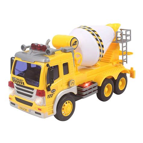Jack Royal 1:20 Scale Friction Powered Construction Automobile Mixer ...