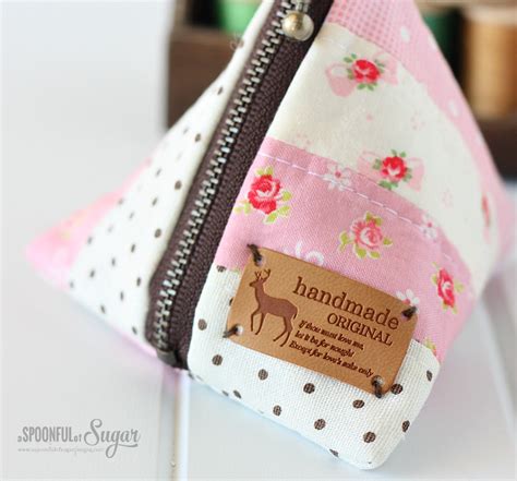 Image result for Triangle Pouch Pattern